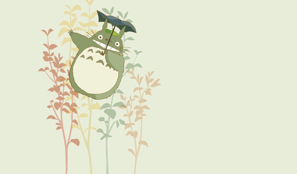 Милый Тоторо из аниме Мой сосед Тоторо