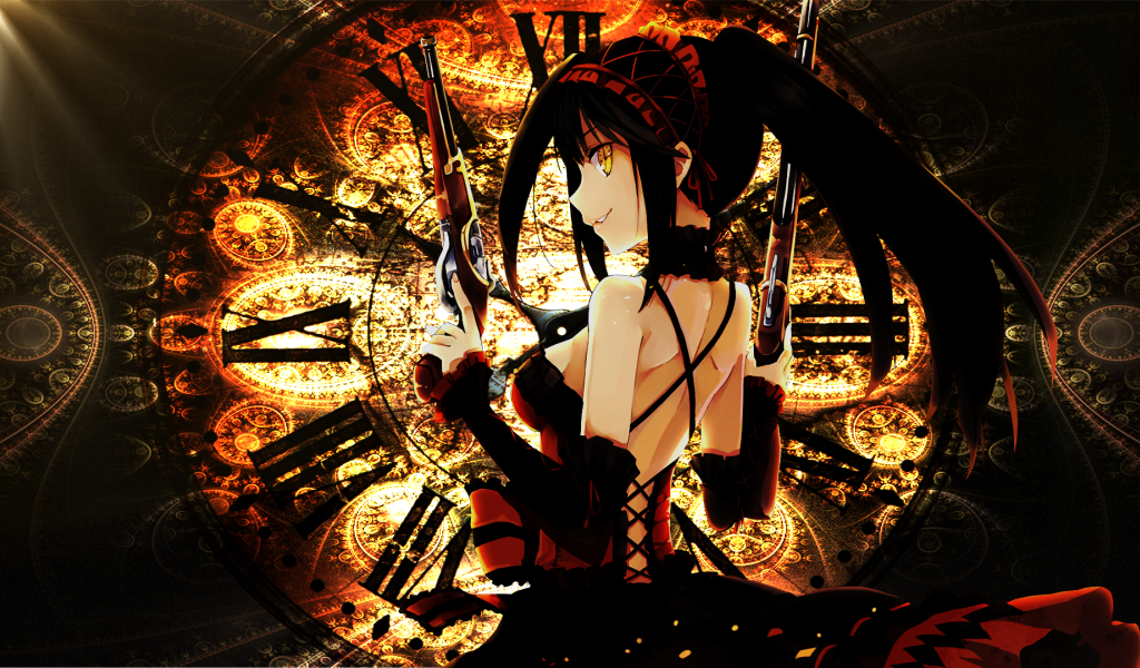 Опасная девушка из аниме Date A Live