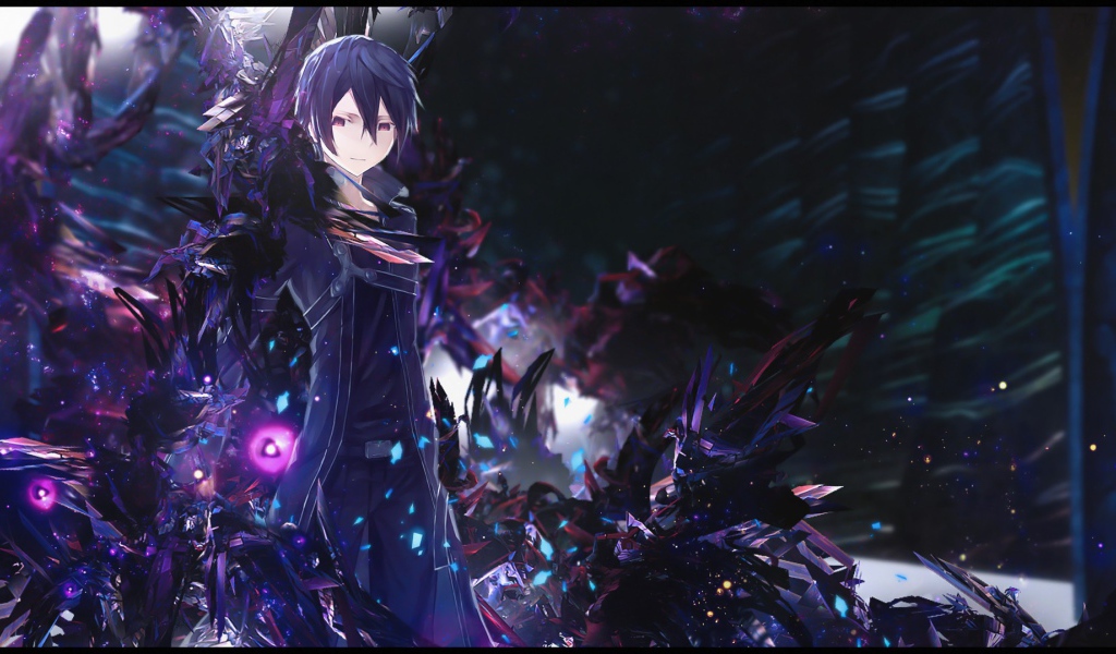 Темный герой аниме Sword Art Online