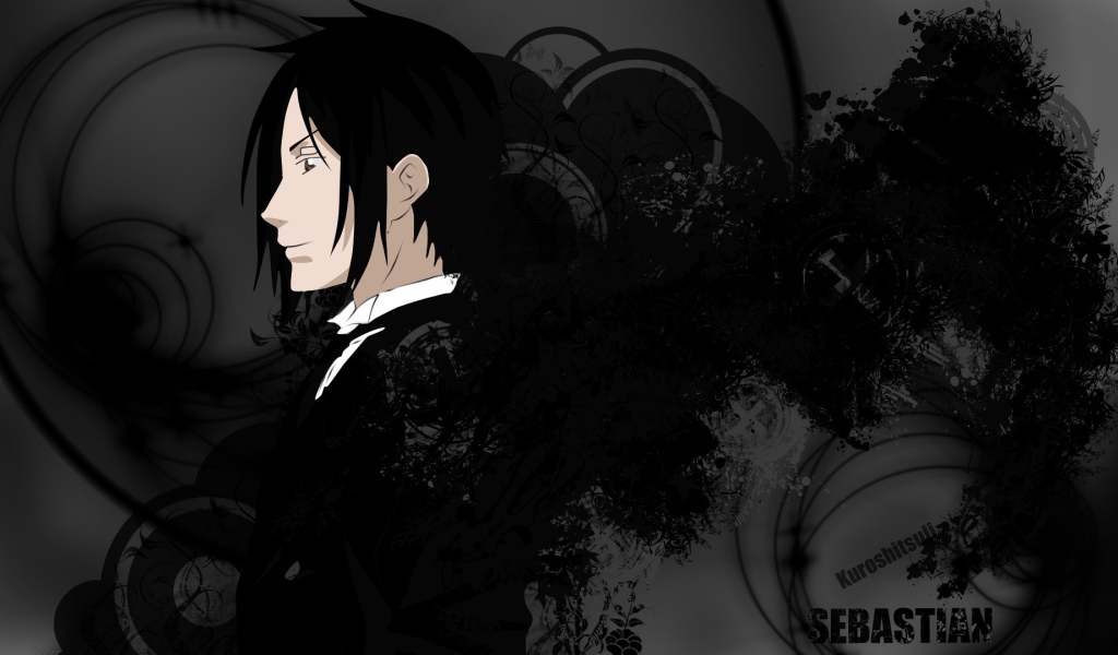 Темный герой аниме Black Butler