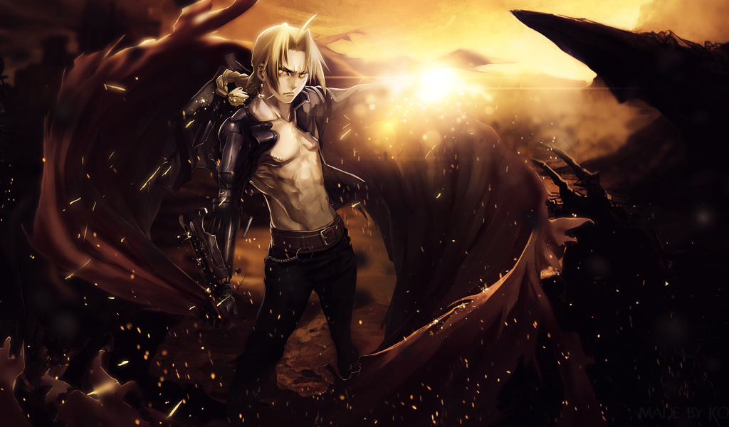 Демон в аниме Стальной алхимик