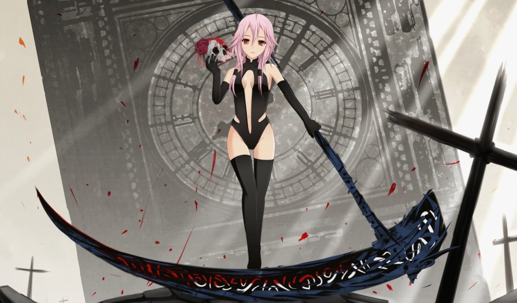 Фэнтези девушка в аниме Guilty Crown