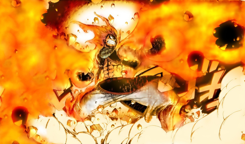 Огненный демон в аниме Сказка о хвосте феи