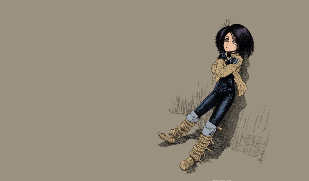 Галли из аниме Battle Angel Alita