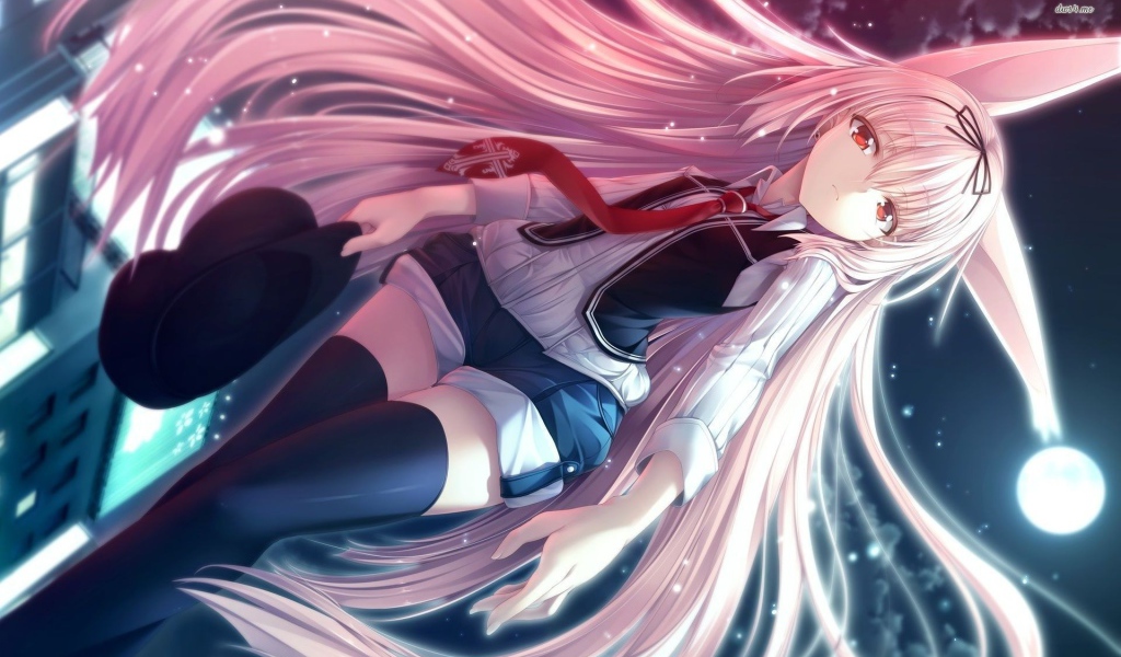 Девушка из аниме Gleam Garden no Shoujo