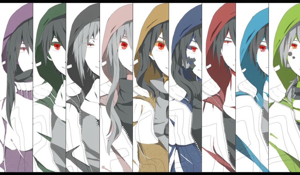 Девушки из аниме Kagerou Project