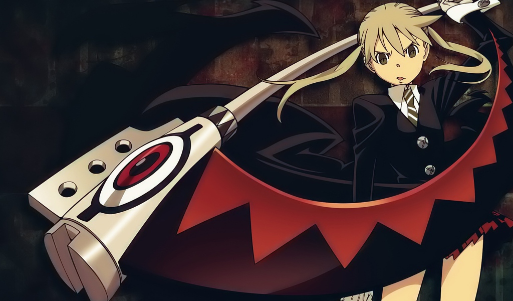 Девушка аниме в Soul Eater