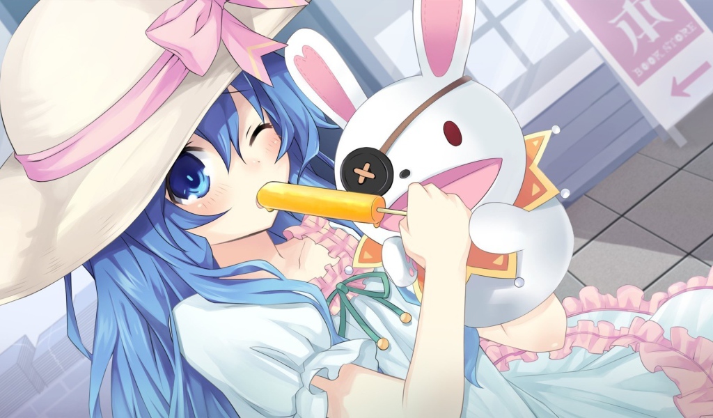 Девочка с игрушкой, аниме Date A Live