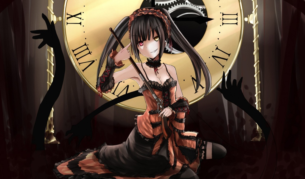 Девушка с оружием, аниме Date A Live