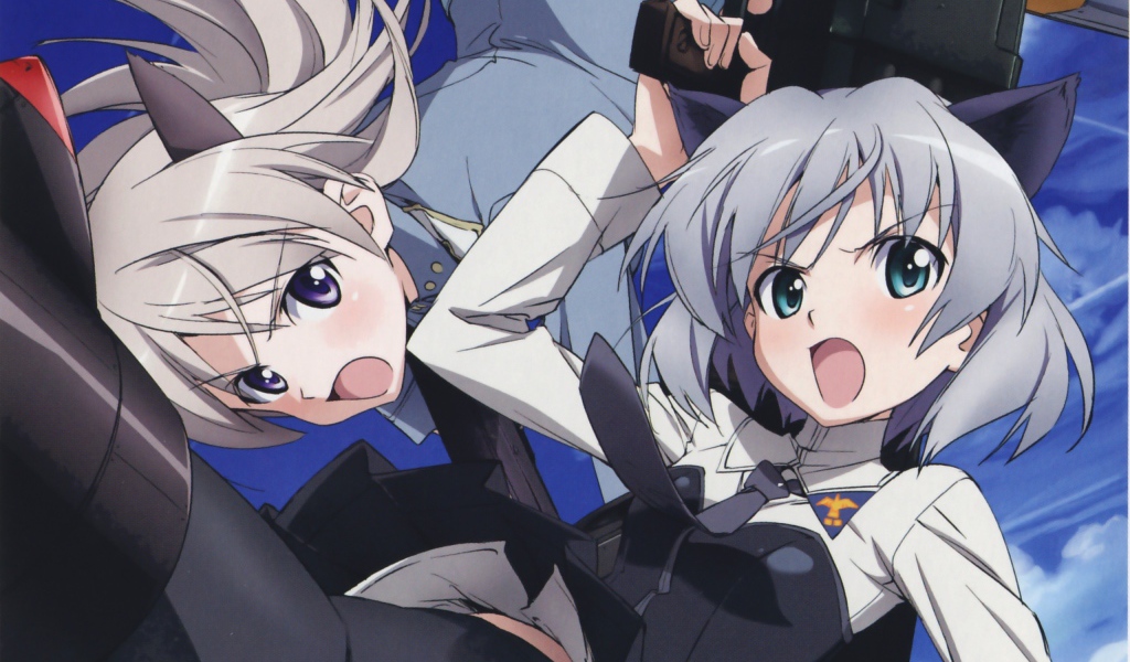 Девушки из аниме Штурмовые ведьмы