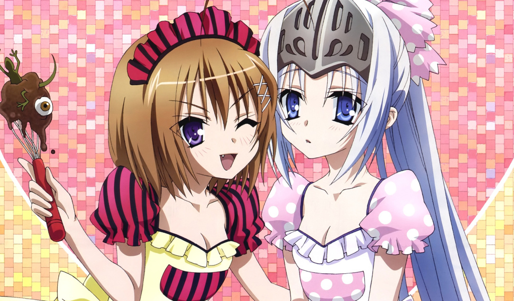 Девушки из аниме Уж не зомби ли это