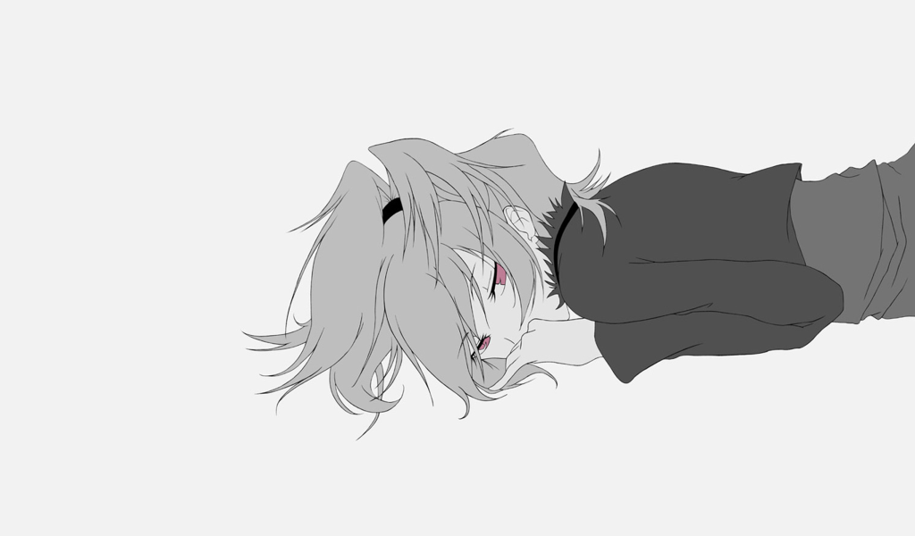 Серая девушка аниме Дюрарара!!