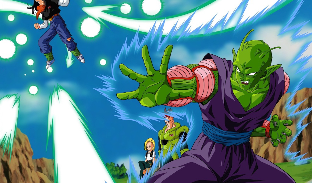 Зеленый монстр в аниме Dragon Ball