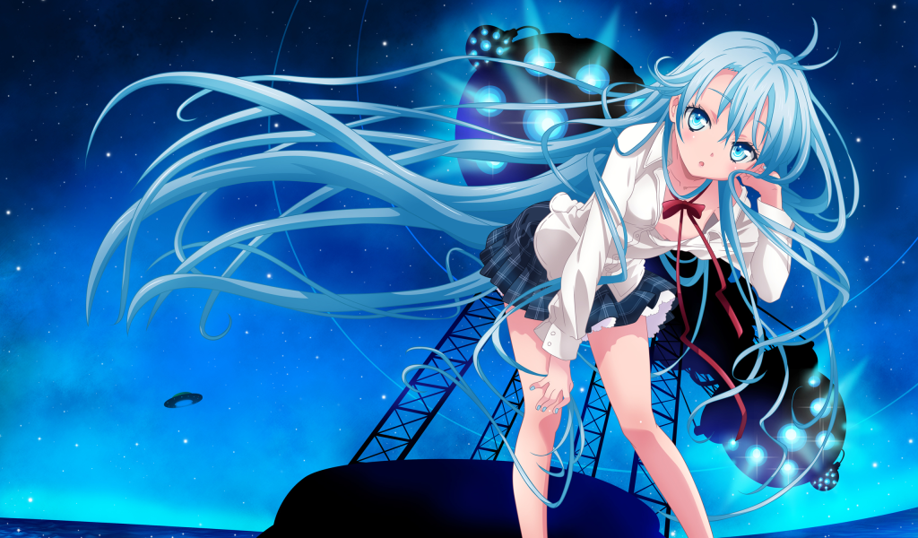 Японское аниме Моя кузина - инопланетянка