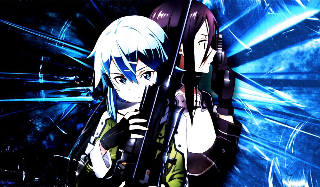 Японское аниме Sword Art Online