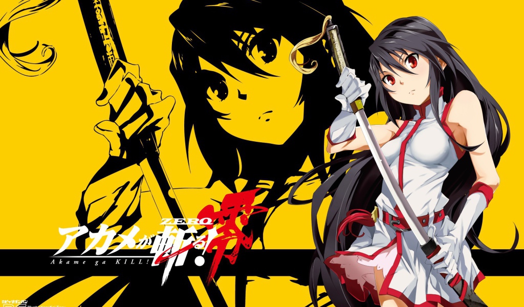 Японское аниме Akame ga Kill