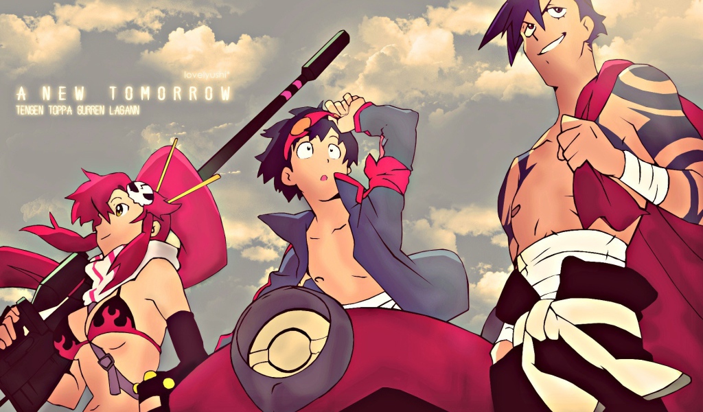 Японское аниме Гуррен-Лаганн