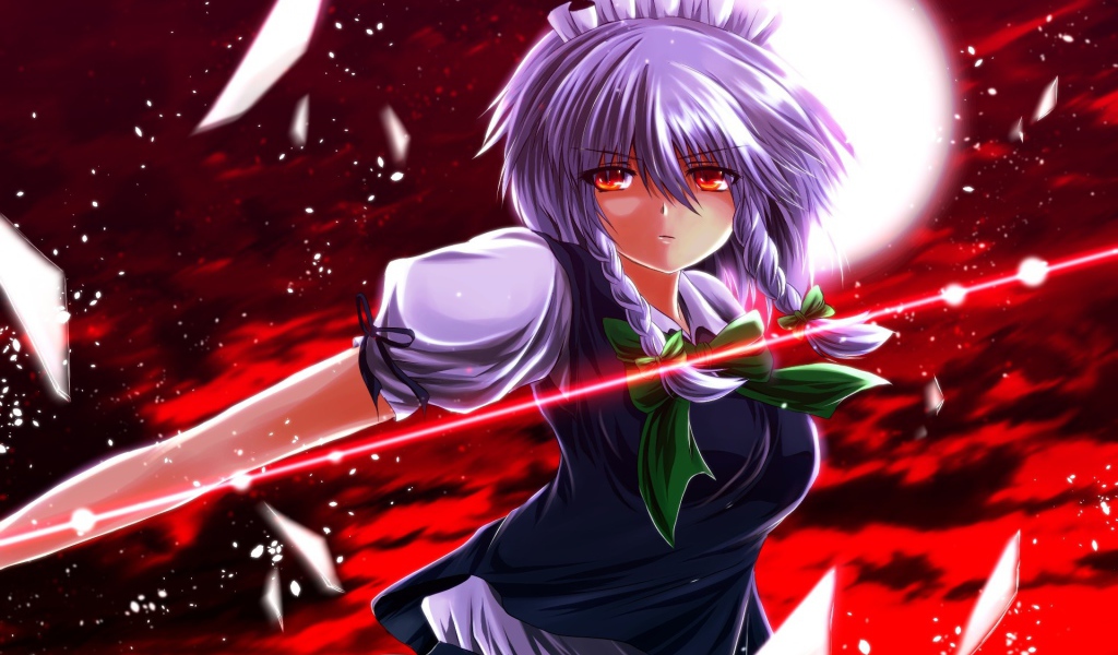 Японское аниме Touhou Project