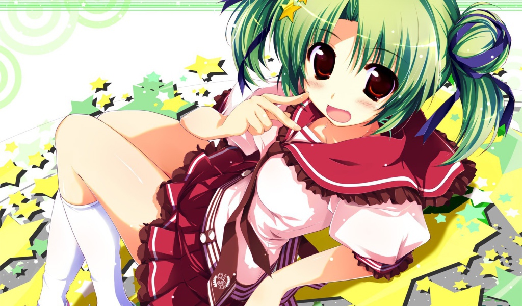 Кайори из аниме Мост в звездное небо