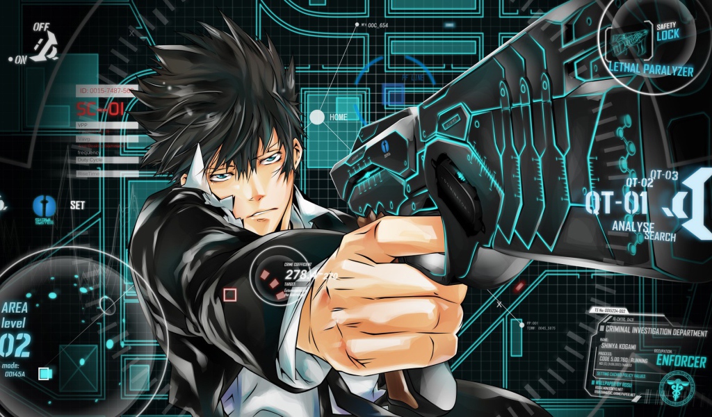 Когами из аниме Psycho-Pass