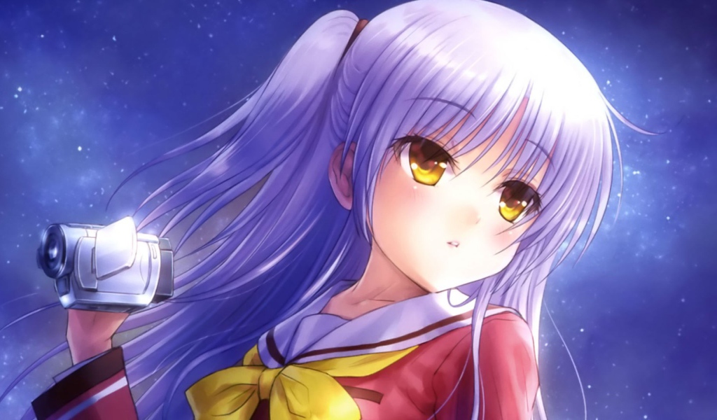 Милая девушка Тачибана Канаде из мира аниме