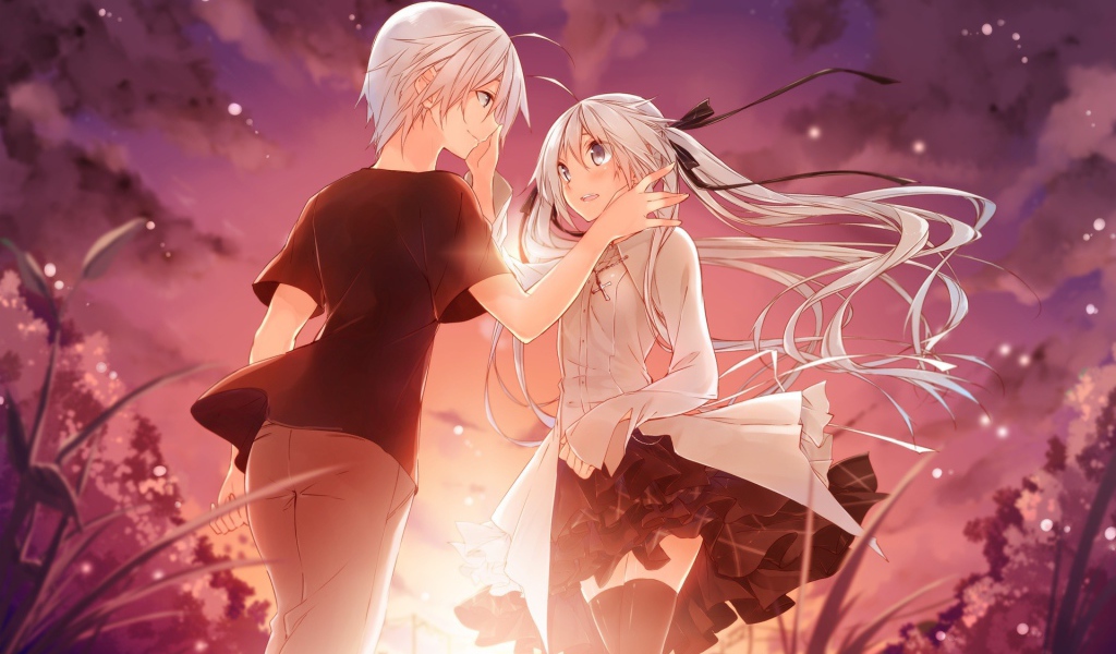 Влюбленные в аниме Связанные небом