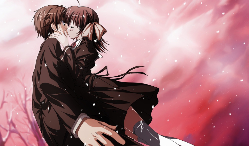 Влюбленные в аниме Эф - история воспоминаний