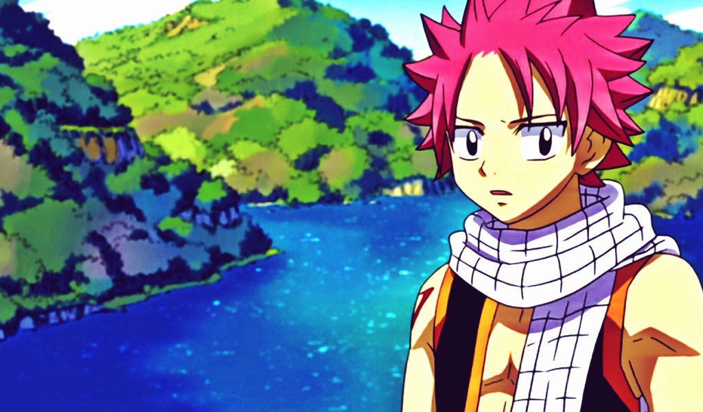Парень аниме Dragneel Natsu