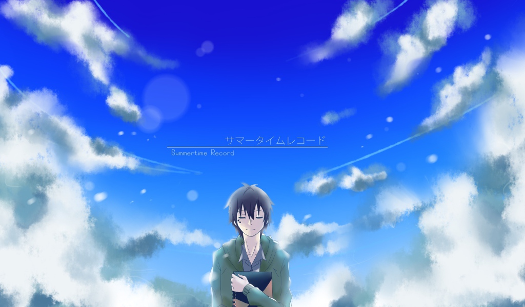 Парень на фоне неба, Kagerou Project аниме