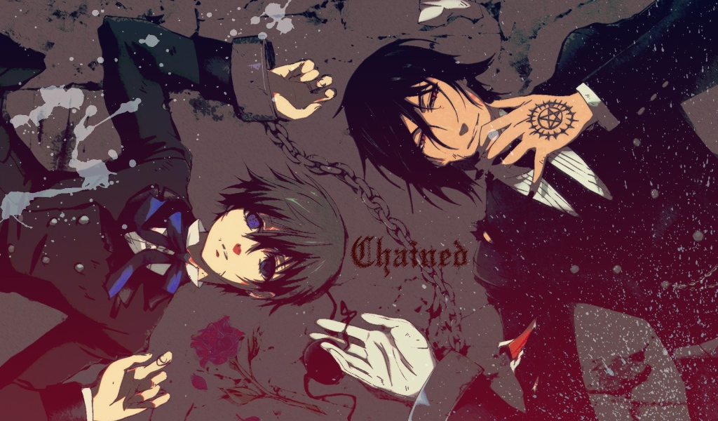 Манга аниме Тёмный дворецкий