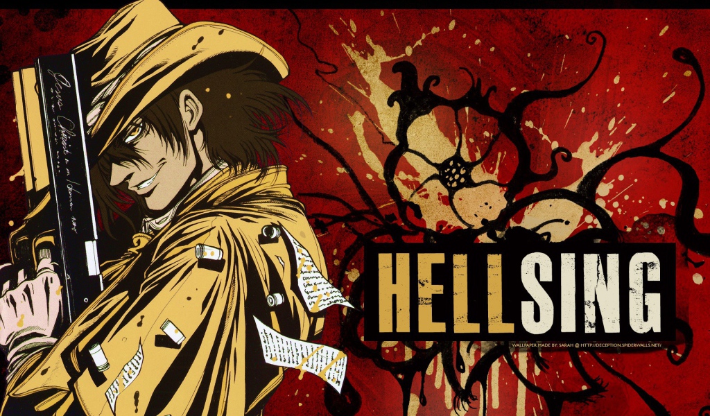 Манга аниме Hellsing
