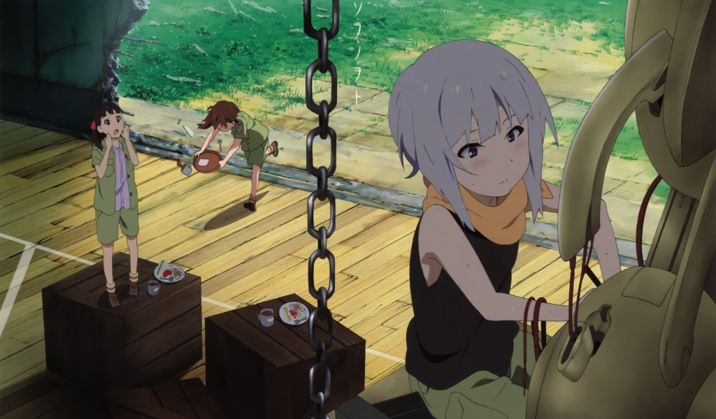 Манга аниме Звуки небес