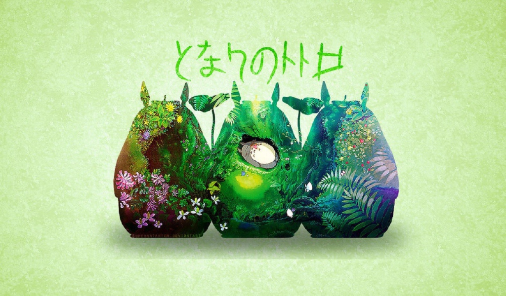 Манга аниме Мой сосед Тоторо