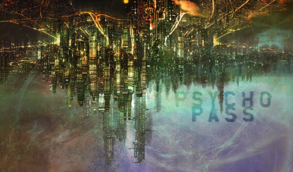 Мегаполис в аниме Psycho-Pass