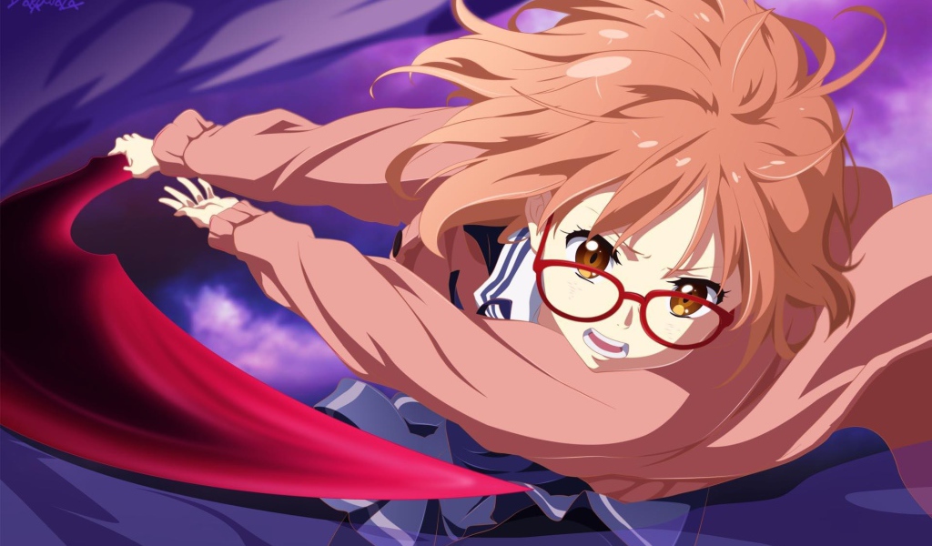 Мирая из аниме Kyoukai no Kanata