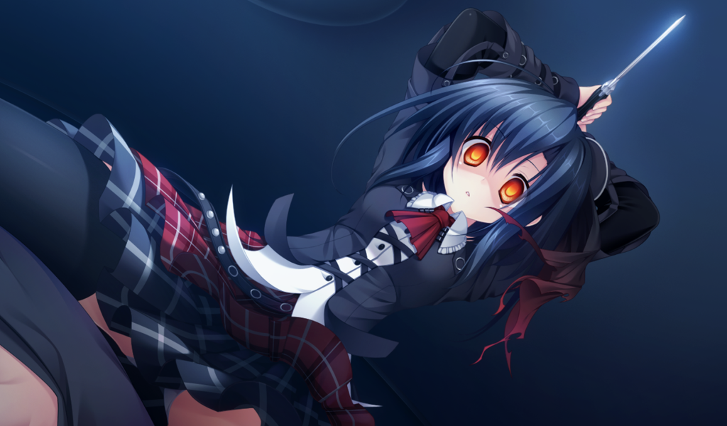 Девушка Миу из аниме Я не могу повторить