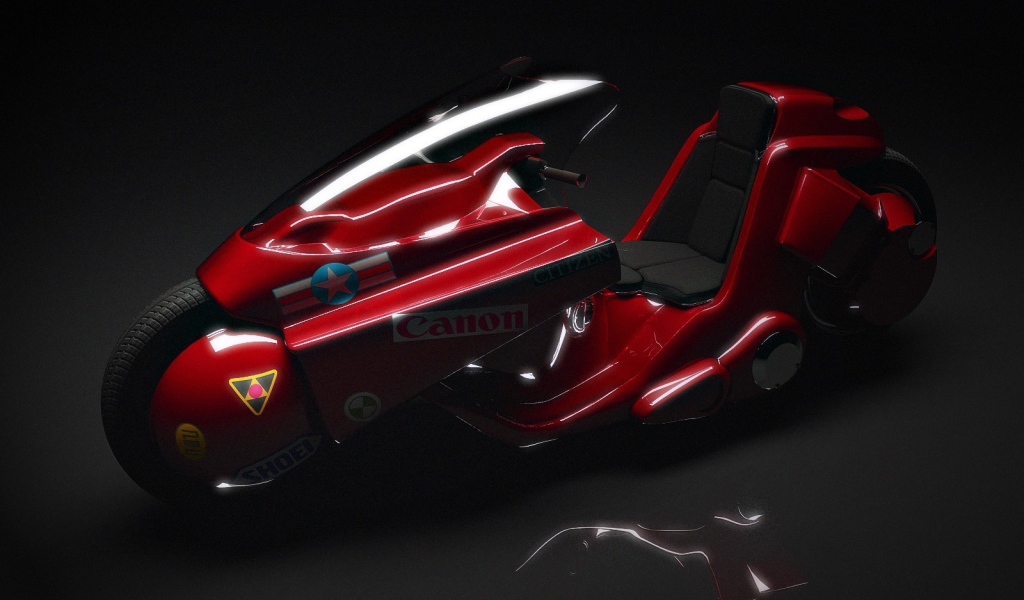 Мотоцикл Акиры, аниме