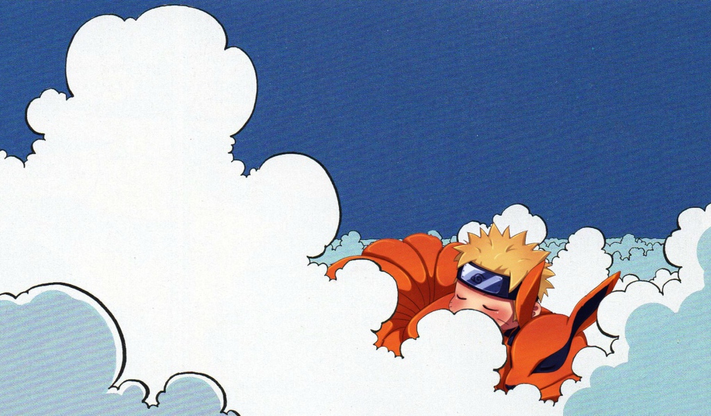 Наруто спит в облаках, аниме