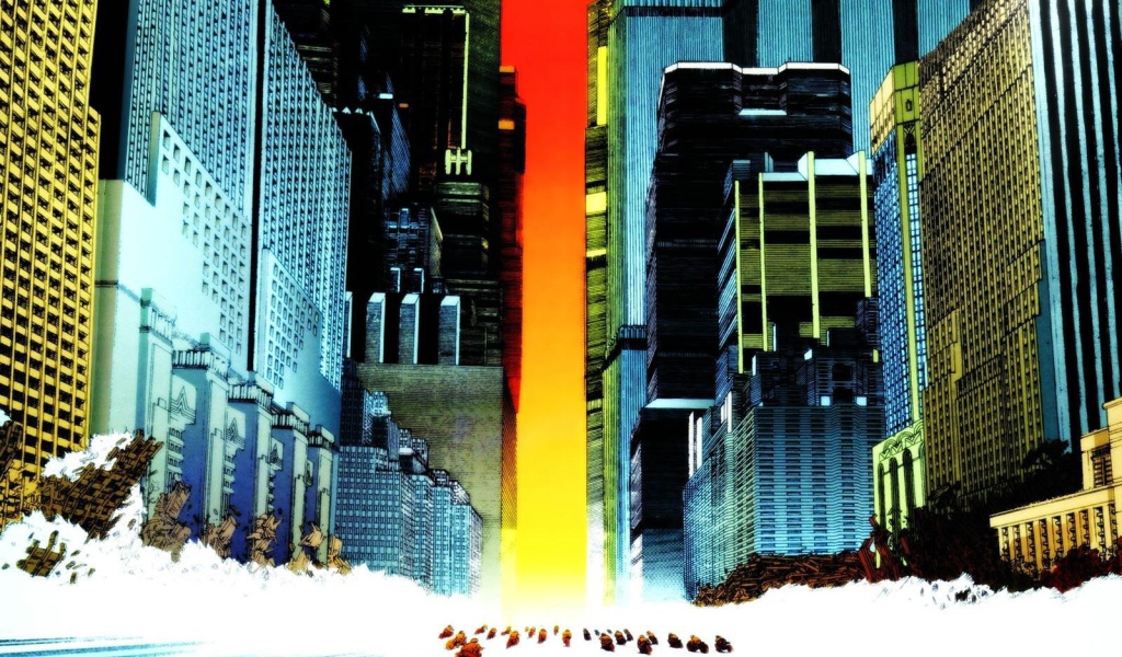 Новый Токио в аниме Акира