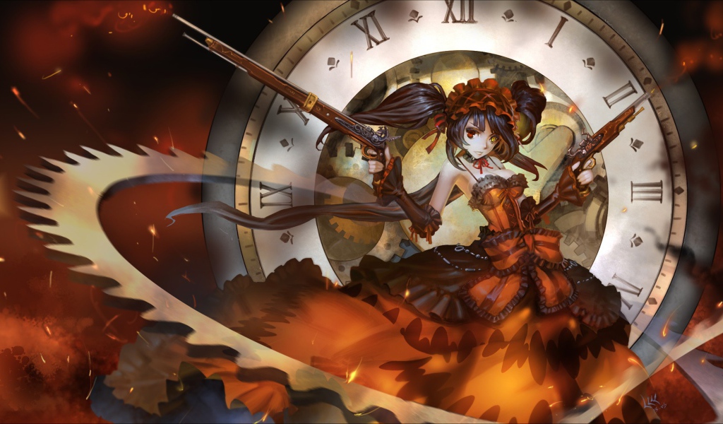 Королева часов из аниме Date A Live