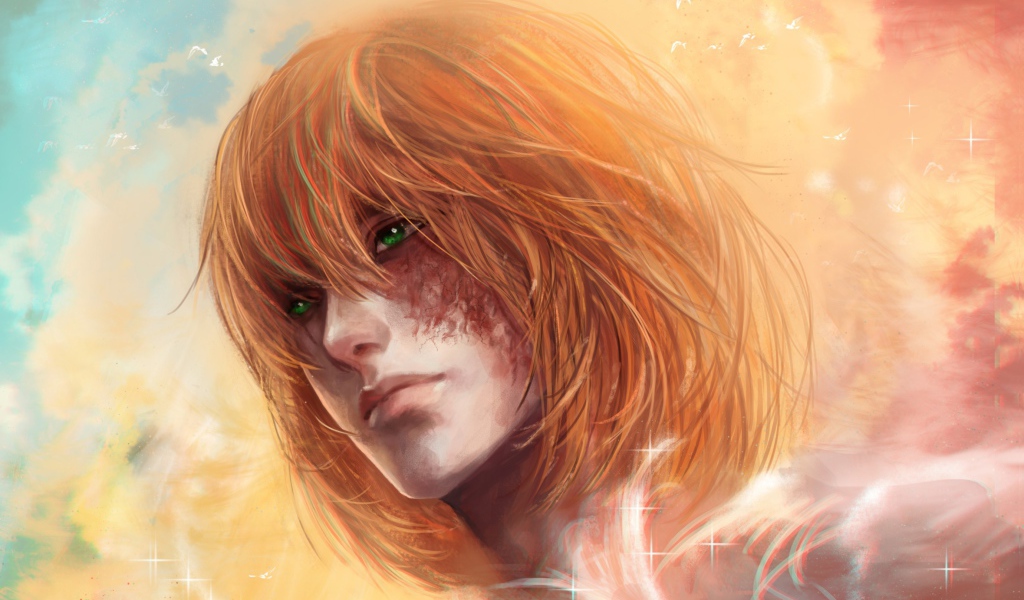 Рыжий парень из аниме Тетрадь смерти