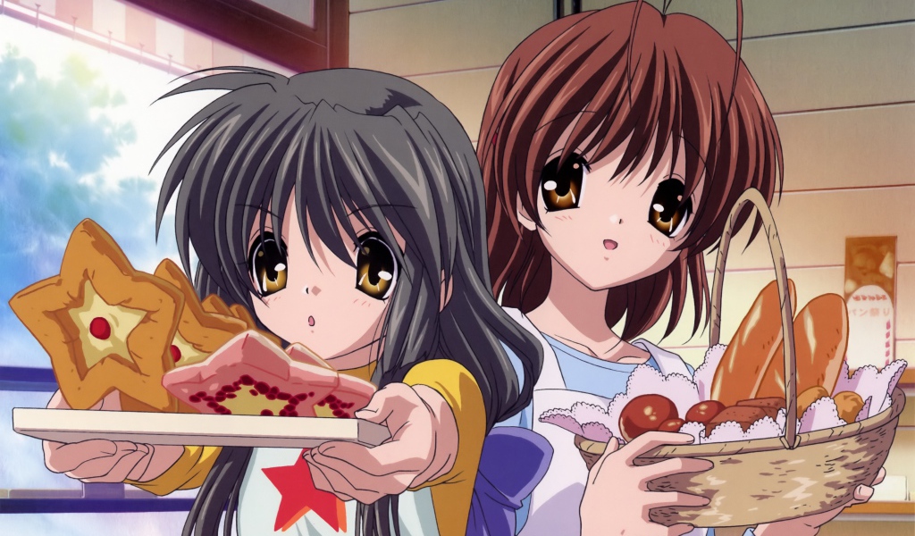 Угощение в аниме Кланнад