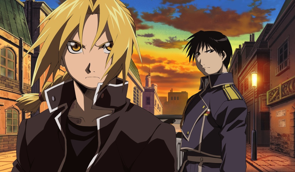 Рой Мустанг, парень аниме