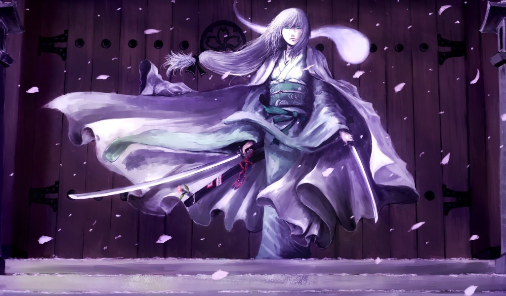 Девушка самурай, аниме