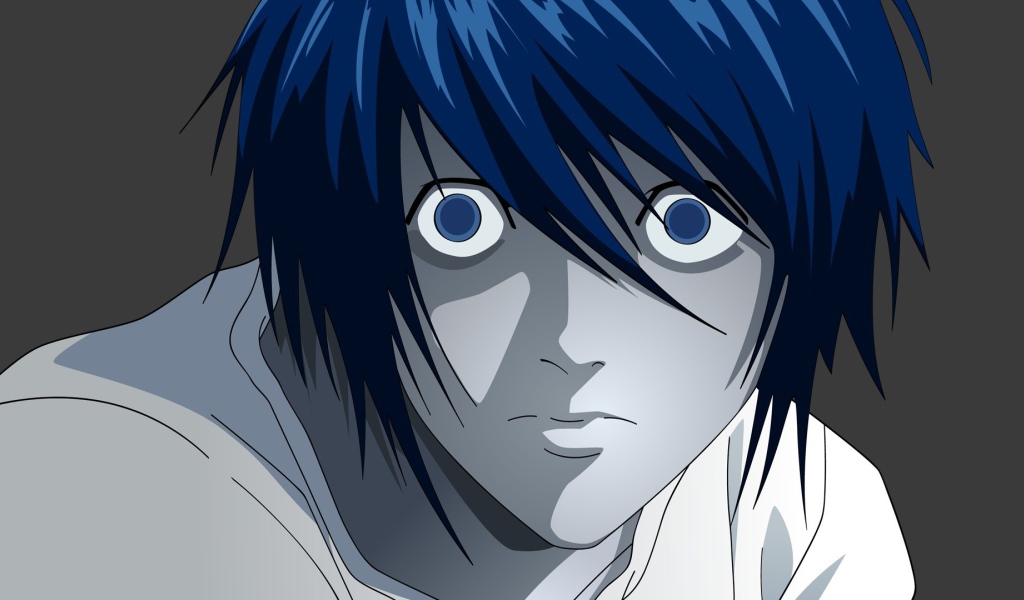 Испуганный парень из аниме Тетрадь смерти