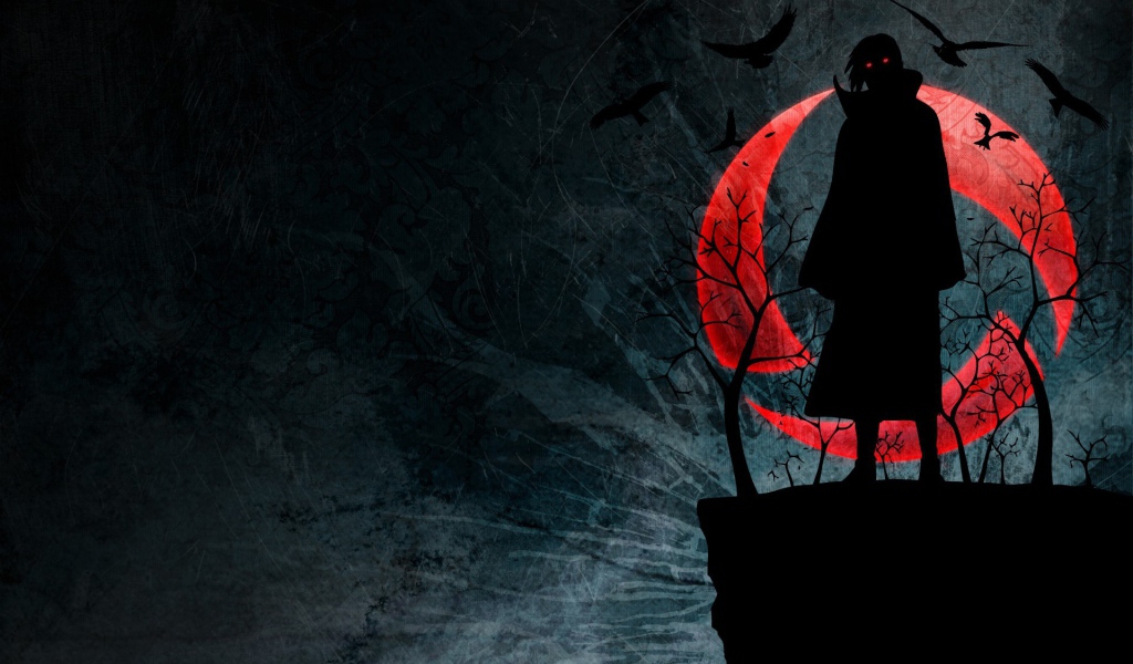 Глаз Шаринган в ночи, аниме