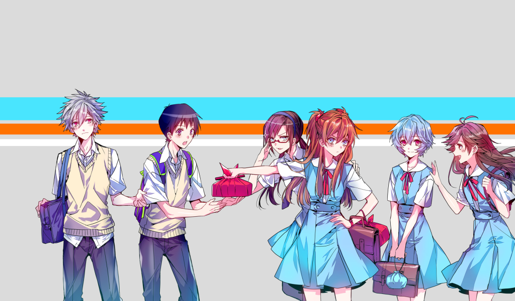 Девушка отказалась от подарка, аниме