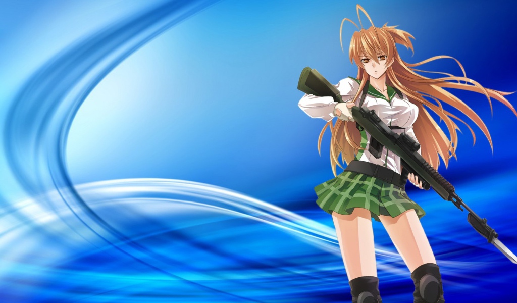 Снайпер из аниме Highschool DxD