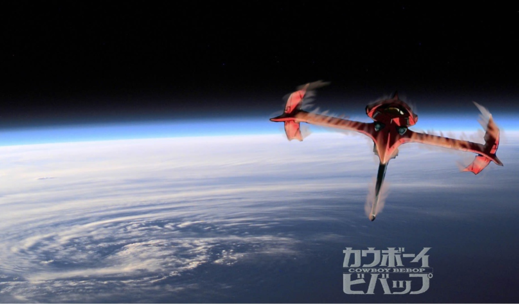 Космическая станция в аниме Ковбой Бибоп