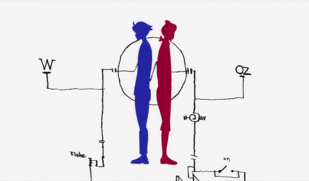 Притяжение противоположностей в аниме The Tatami Galaxy